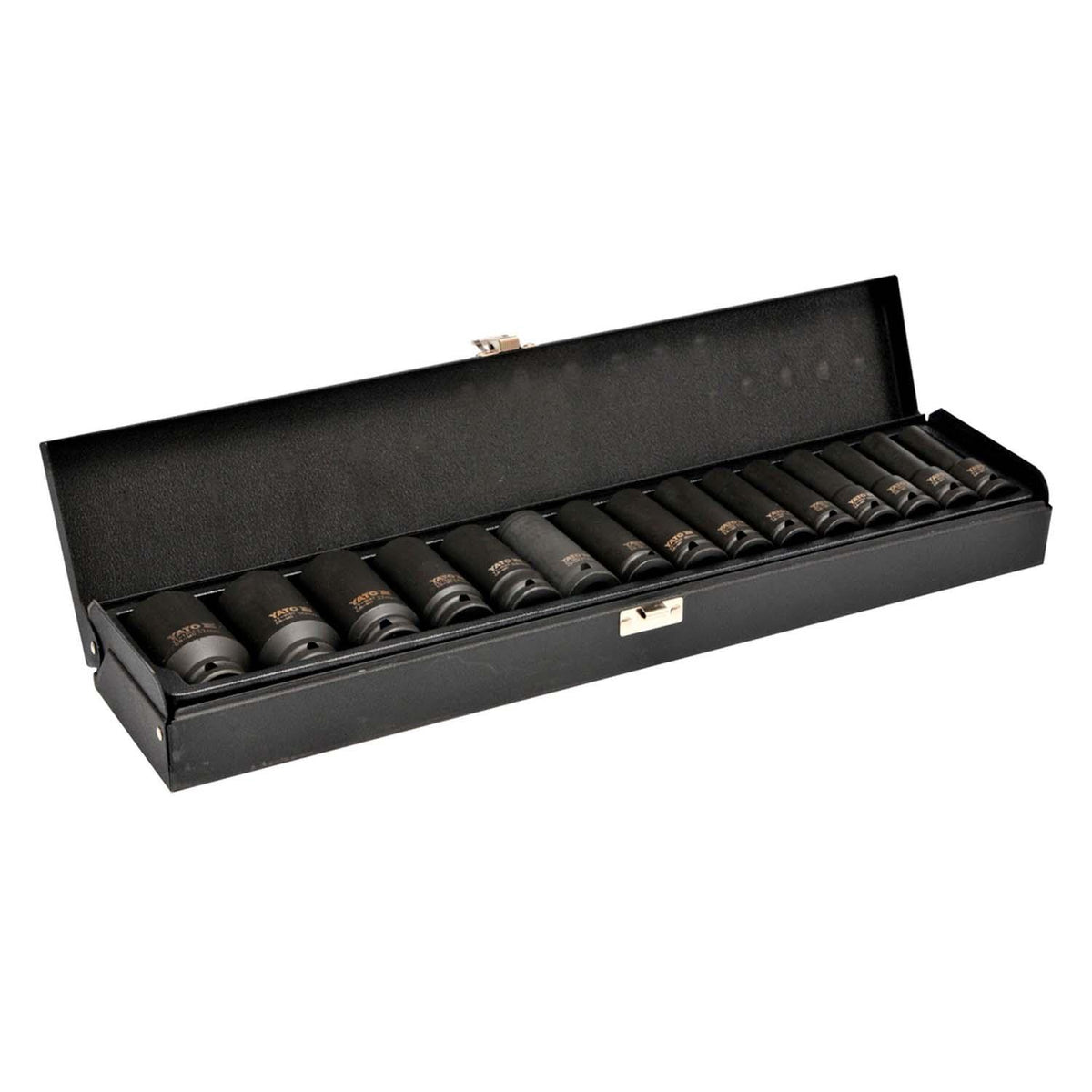 Juego de Dados de Impacto Largos 1/2'' 15 Pzas - Yato - Herram.cl