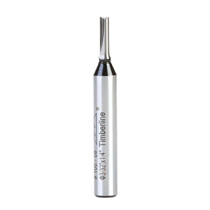 Fresa Recta 2 Filos 3/32''x 1/4'' Toma 1/4'' - Timberline - Herram.cl