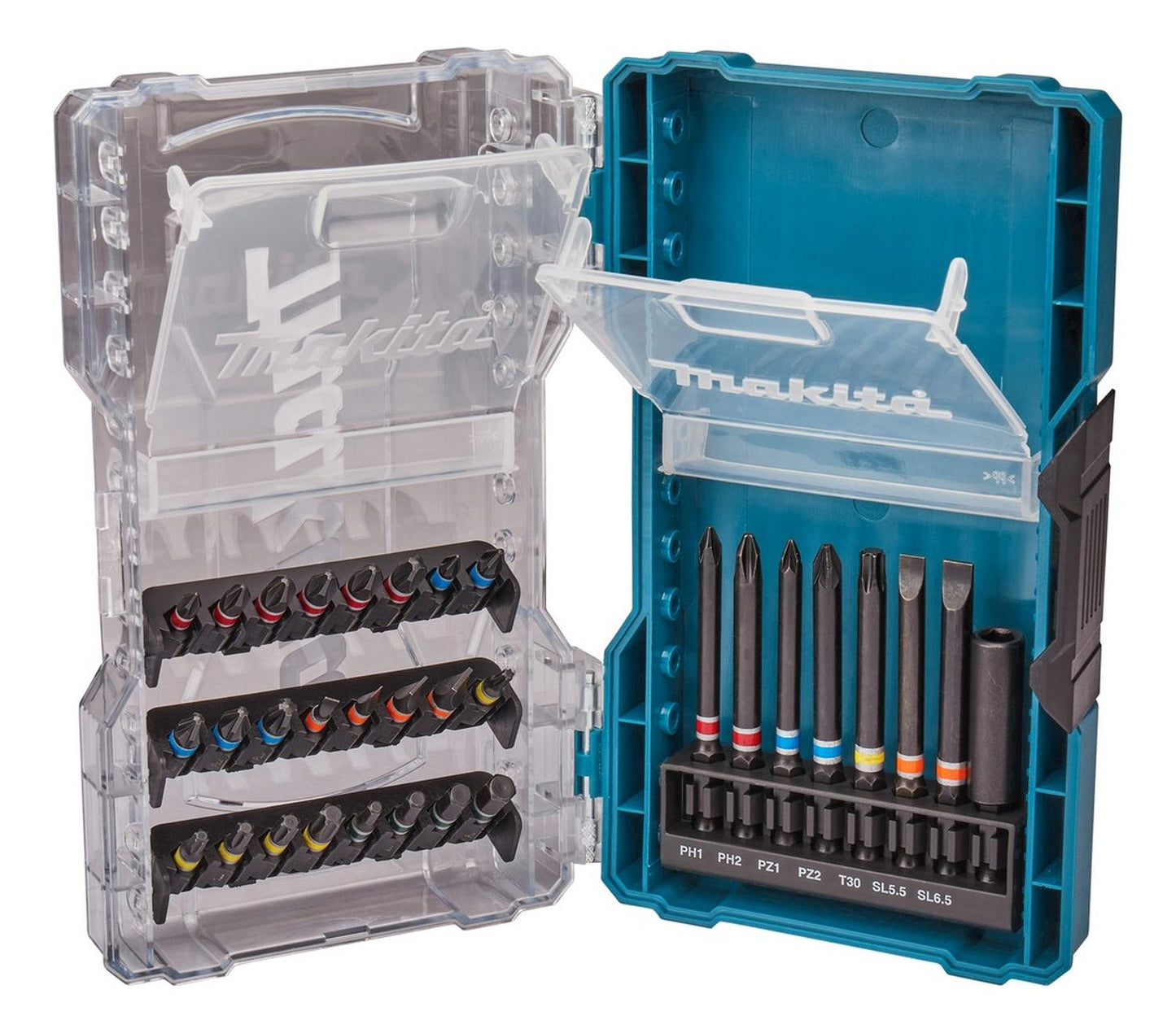 Set Puntas 75mm y Adaptadores 32 PZAS - Makita - Herram.cl