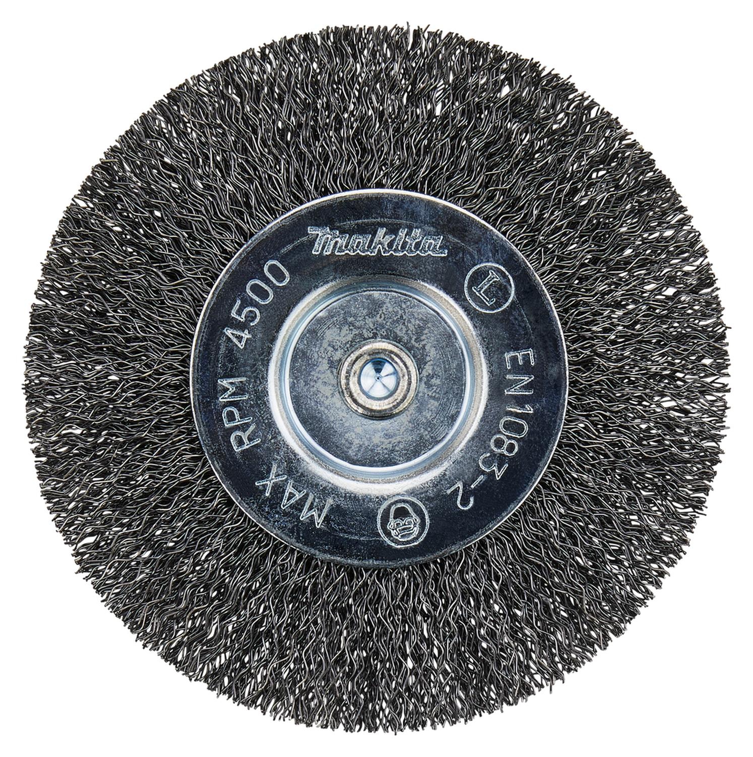 Grata Circular Acero Ondulado 100mm (4'') Toma 1/4'' - Makita - Herram.cl