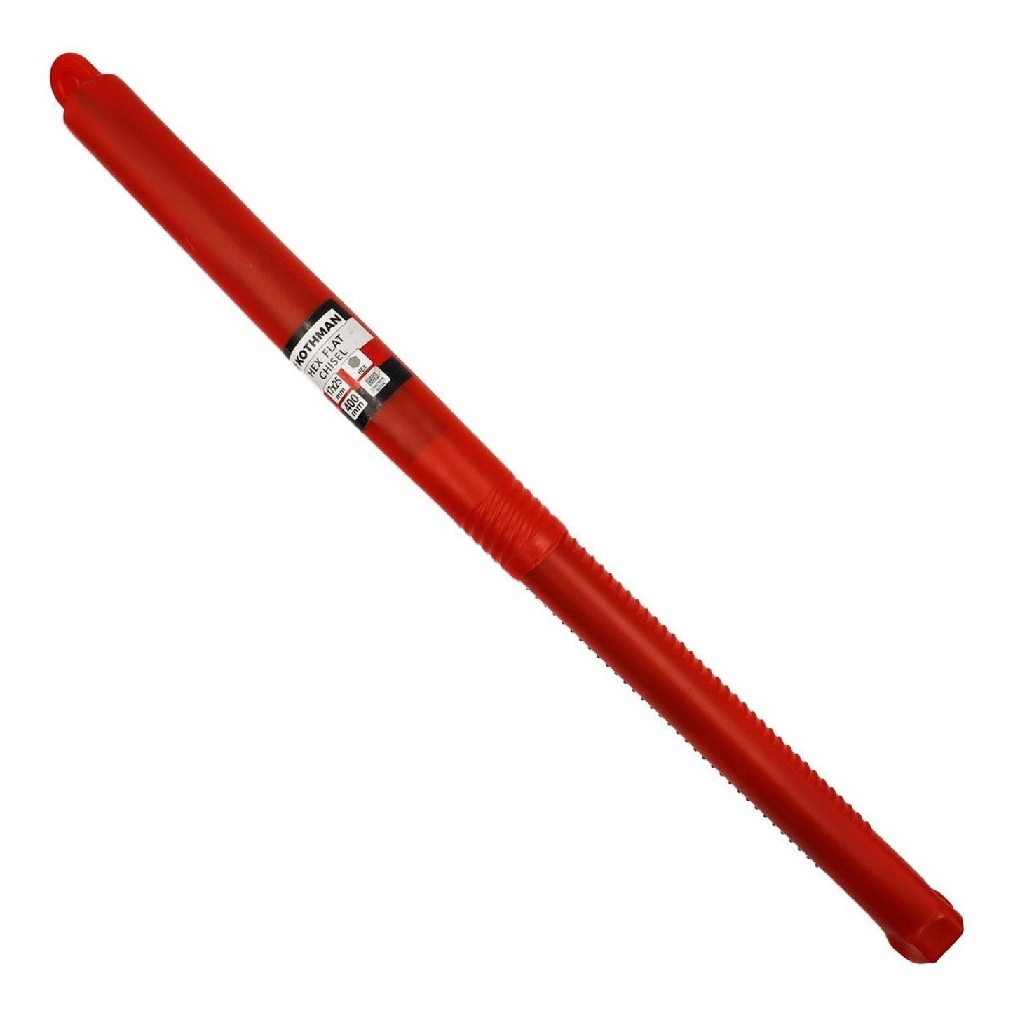 Cincel Plano Hexagonal 17 / 25x400mm - Kothman - Herram.cl