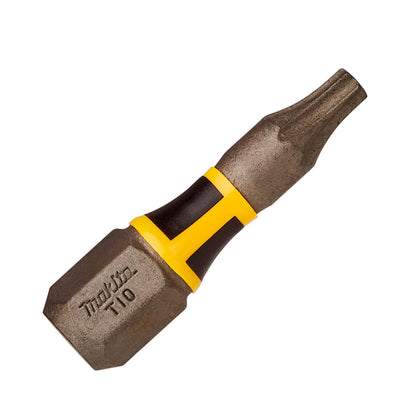 Puntas de Torsión Impact Premier T10 - 25mm 2 Pzas - Makita - Herram.cl