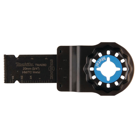 Hoja De Inmersión HM/TC Metal 20x40mm / 23 Tpi - Makita - Herram.cl