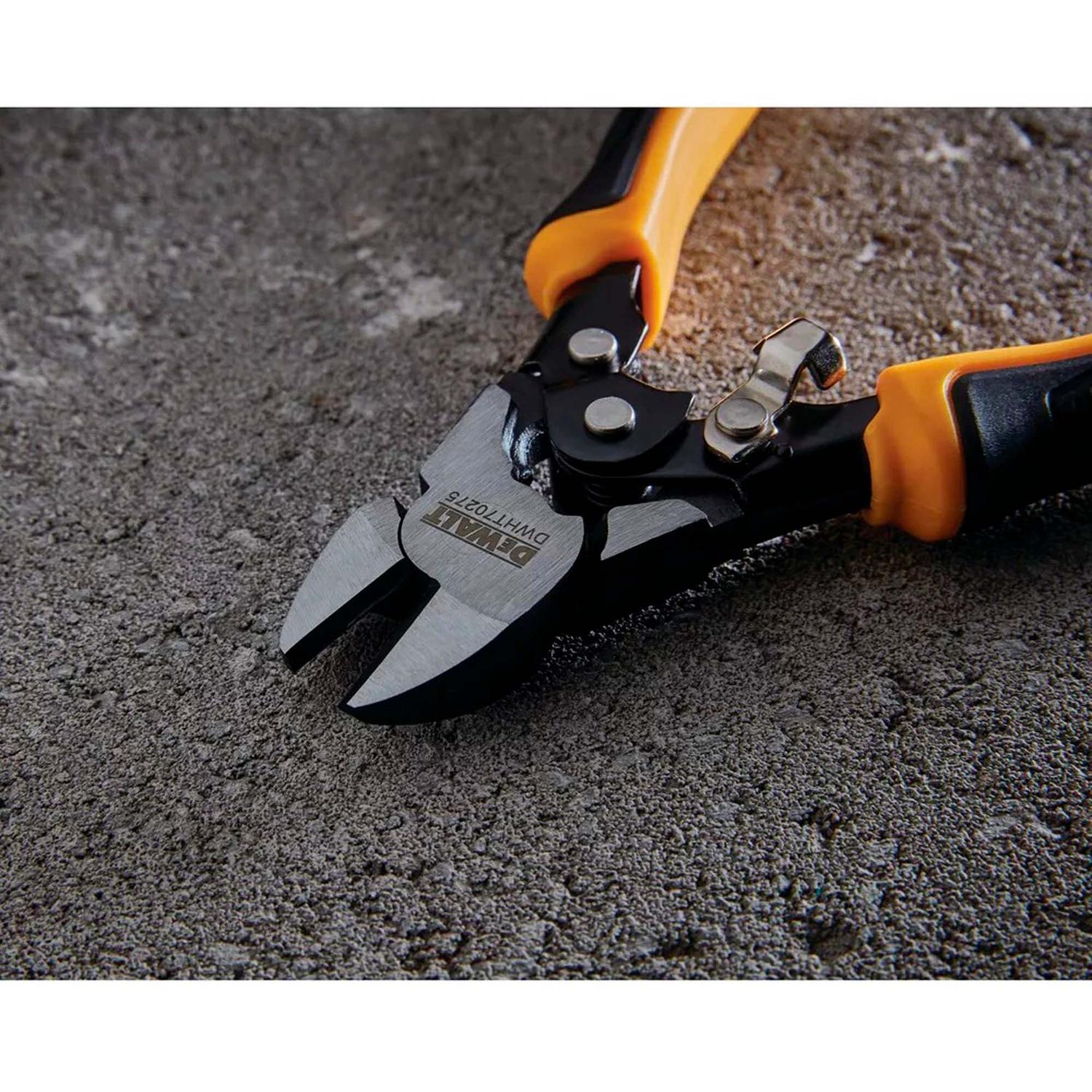 Alicate Corte Diagonal De Acción Compuesta 7,5'' - DeWALT - Herram.cl