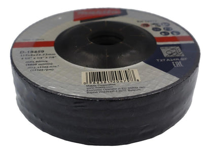 Pack 5 Discos de Desbaste Metal 4 1/2'' X 6mm - Makita - Herram.cl