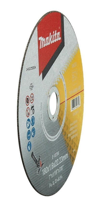 Pack 10 Discos Corte Inox 7 X 1,6mm A60u - Makita - Herram.cl