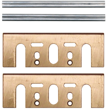 Set 4 Cuchillos Cepillo 82mm Desechable y Afilable - Makita - Herram.cl