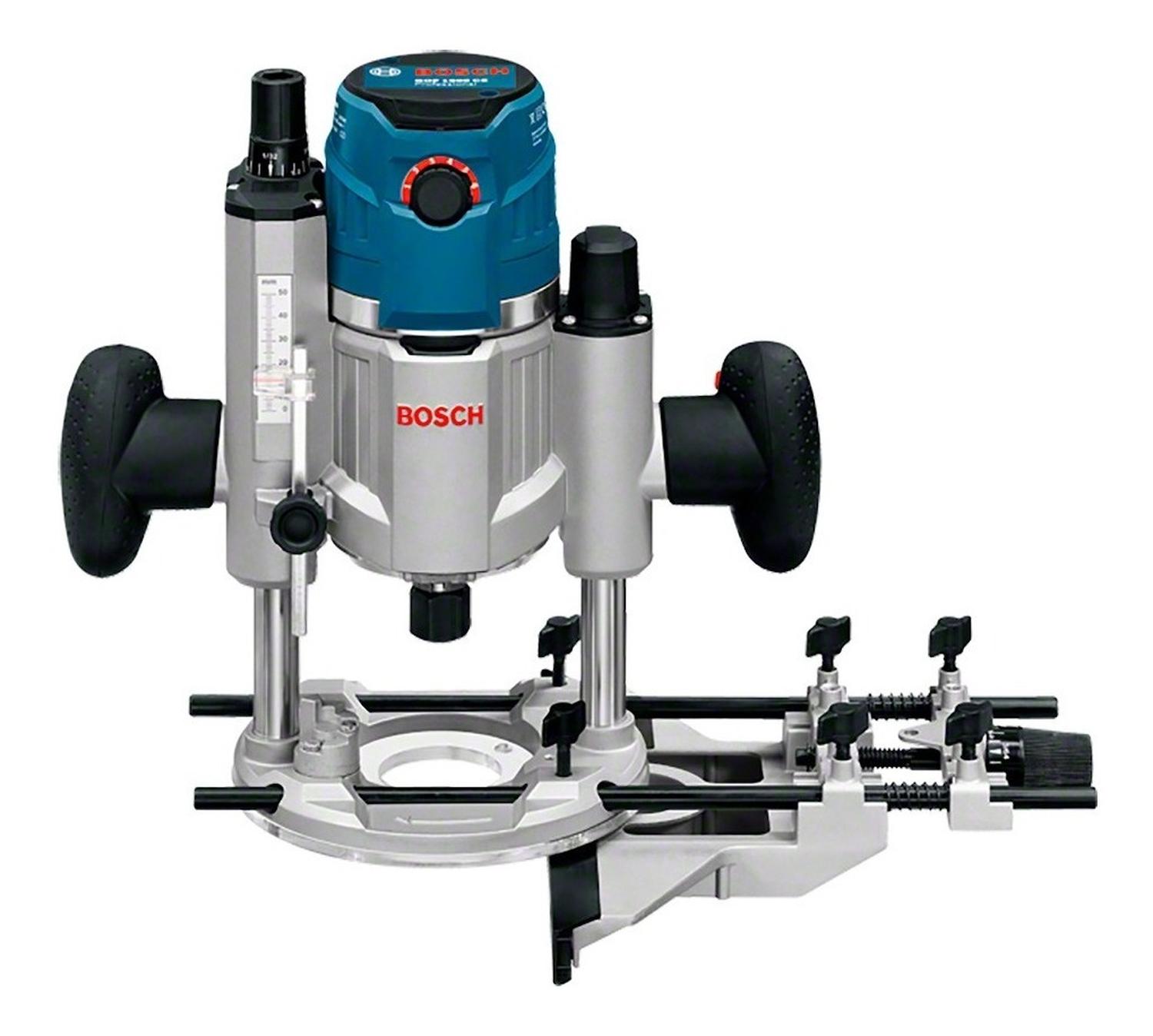 Fresadora Con Base Bosch Gof 1600 Ce Bosch - Herram.cl