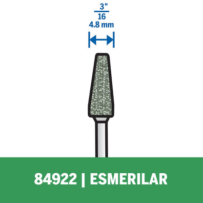 Punta Carburo de Silicio 4,8mm (84922) 2 Pzas - Dremel - Herram.cl