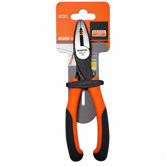 Alicate Universal ERGO Bahco 2628 G-180 180mm 7'' Combinado - Herram.cl