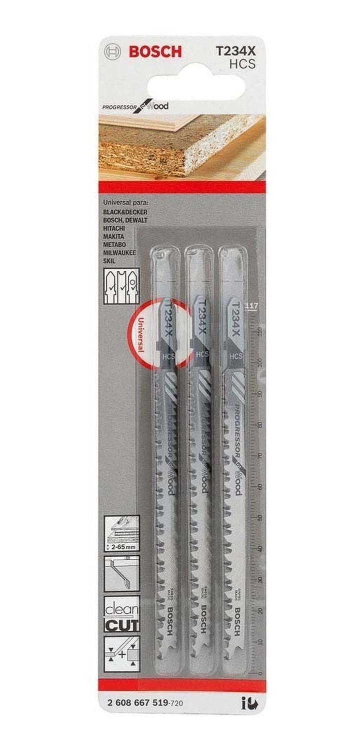 Hoja De Calar Bosch T234x Progressor For Wood - Herram.cl