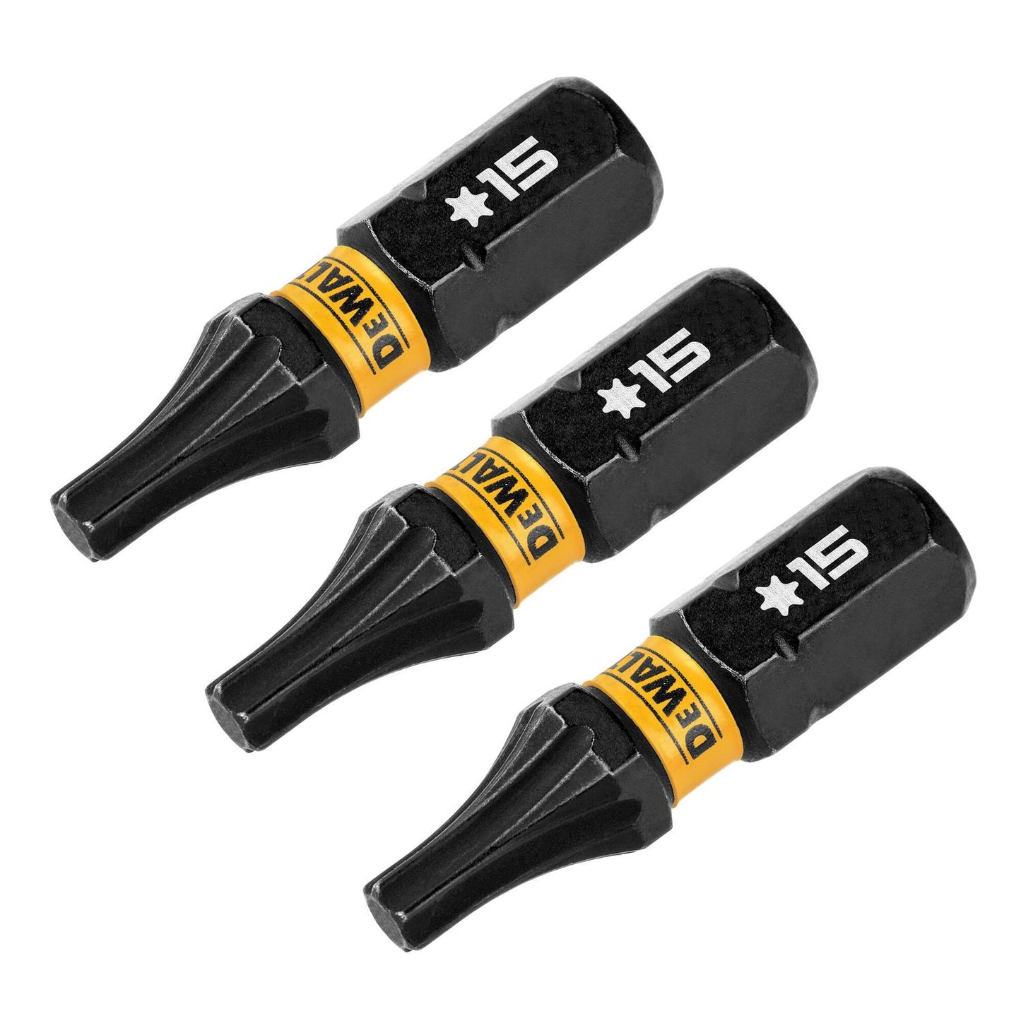 Puntas FLEXTORQ T15 - 1'' (25.4mm) 3 Pzas - DeWALT - Herram.cl