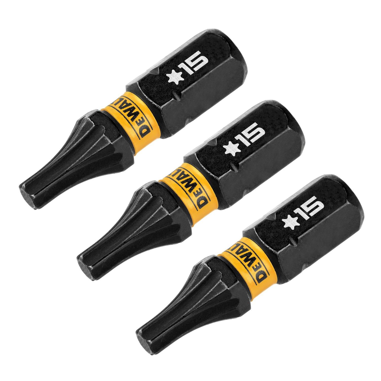 Puntas FLEXTORQ T15 - 1'' (25.4mm) 3 Pzas - DeWALT - Herram.cl