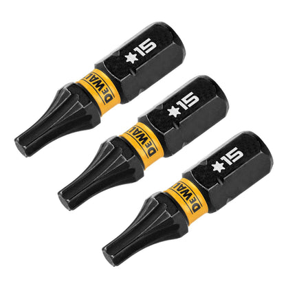 Puntas FLEXTORQ T15 - 1'' (25.4mm) 3 Pzas - DeWALT - Herram.cl