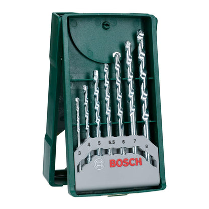Set Brocas Mini X-Line 7 Pzas (Concreto) Bosch - Herram.cl