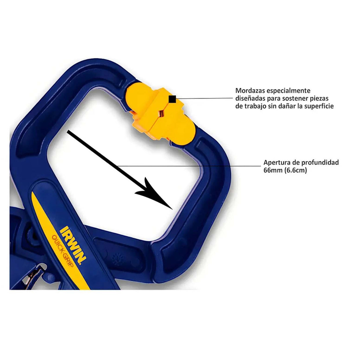 Prensa de Mano Irwin 2'' (50mm) Quick Grip 59200CD - Herram.cl