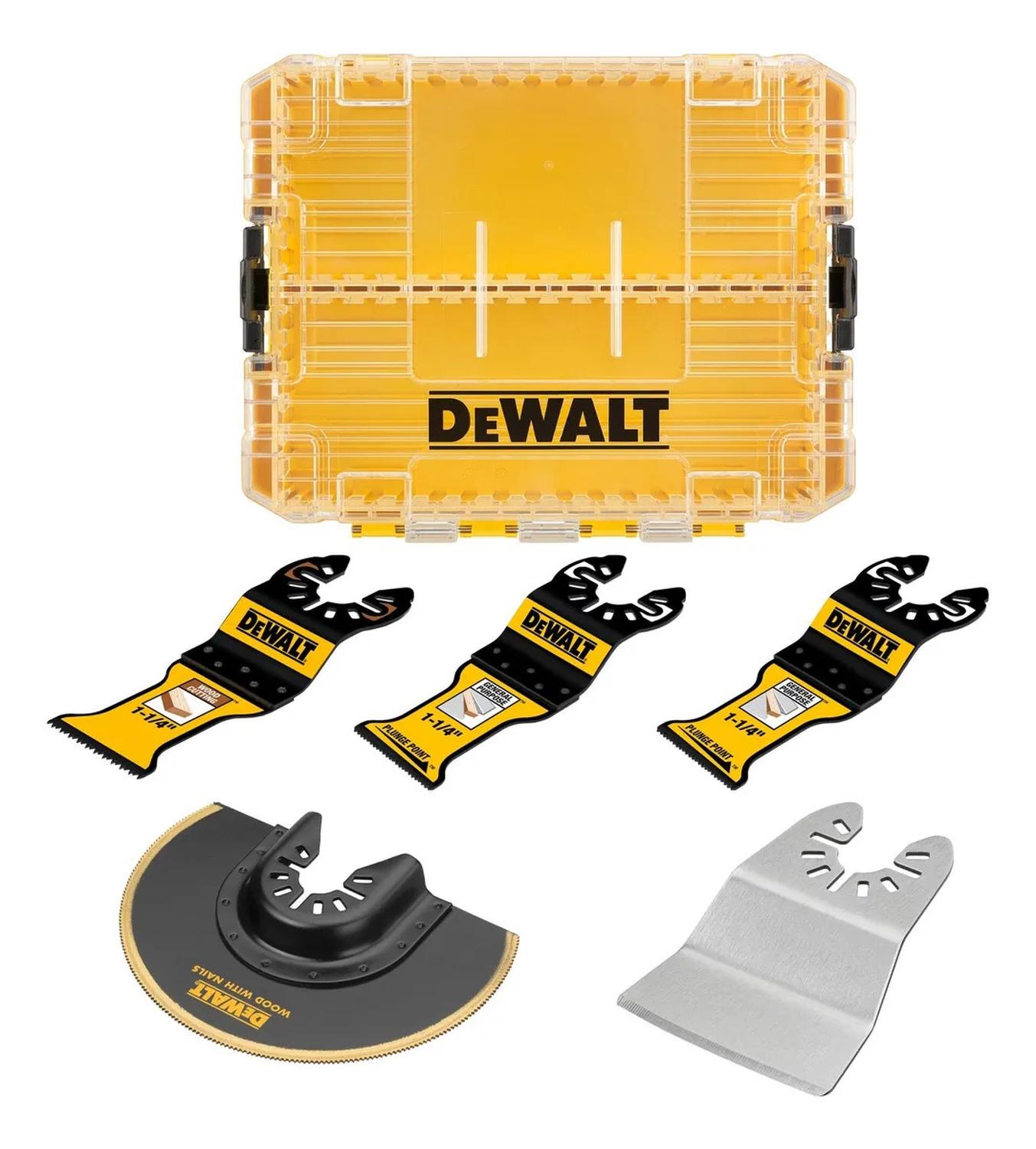 Kit 5 Hojas Oscilantes de Inmersión Uso General - DeWALT - Herram.cl