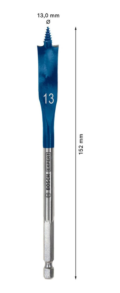 Broca Paleta Expert Self Cut Speed 13 X 152mm – Bosch - Herram.cl