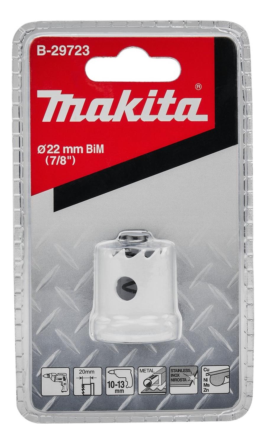 Sierra Copa Bim Acero Inox 22mm (7/8'') - Makita - Herram.cl