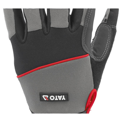 Guantes Trabajo Antideslizantes Talla 10 Yato YT-74666 - Herram.cl
