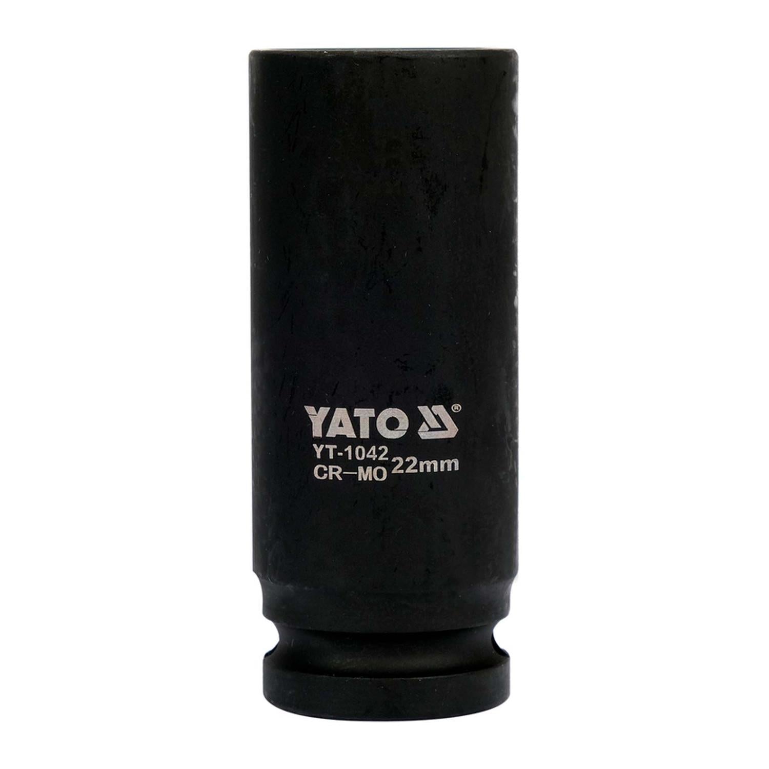 Dado De Impacto Largo Hexagonal 1/2'' 22mm - Yato - Herram.cl