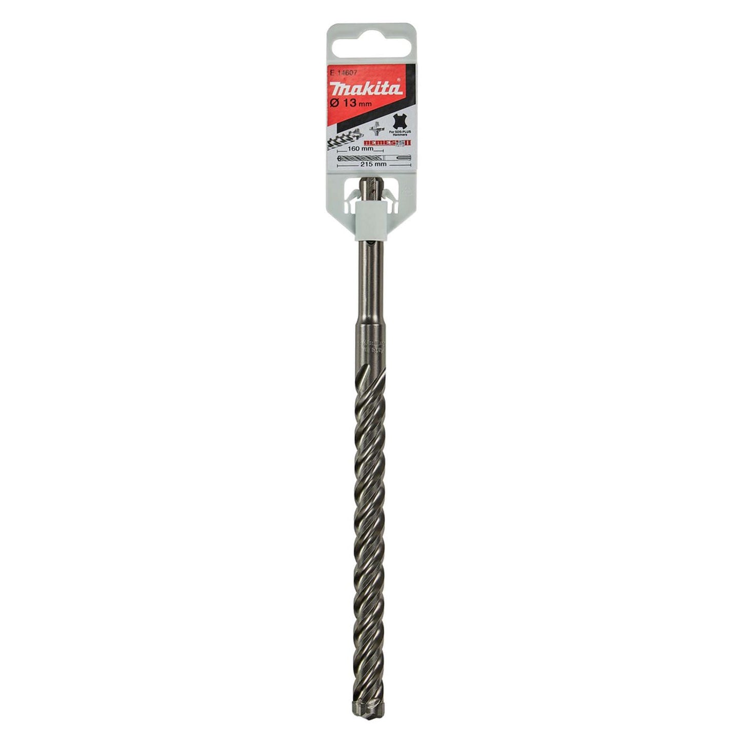 Broca SDS - Plus Nemesis II 13x215mm (4 Filos) - Makita - Herram.cl