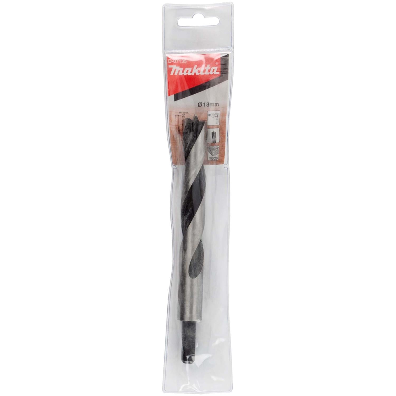Broca Para Madera 18x180mm - Makita - Herram.cl