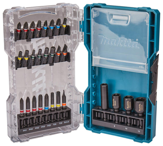 Juego de Puntas y Adpatadores 28 Pzas. - Makita - Herram.cl