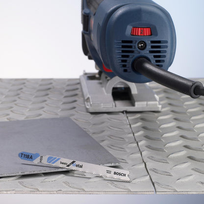 Hoja de Sierra caladora T118A Bosch Basic for metal 5 unidades - Herram.cl