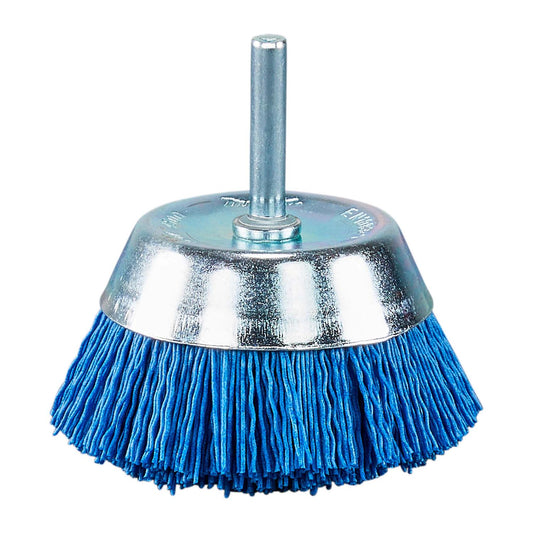 Grata Copa Nailon 75mm G240 Vástago 6mm - Makita - Herram.cl