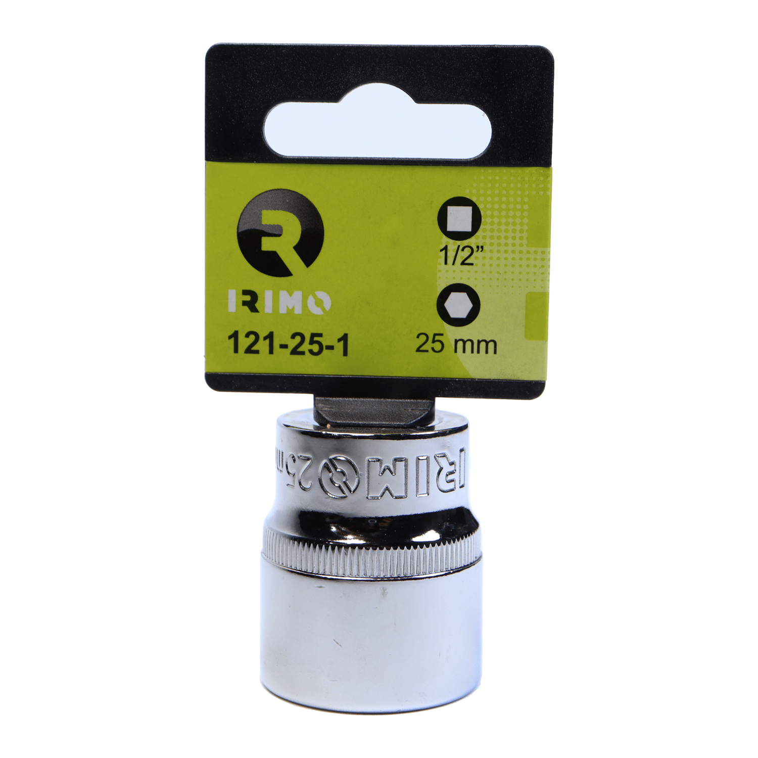 Dado Hexagonal De 1/2'', 25mm – Irimo - Herram.cl