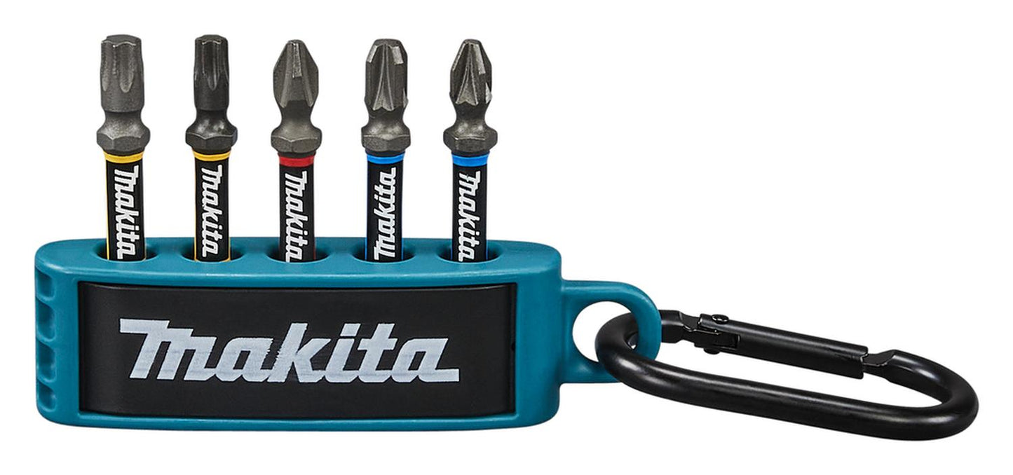 Juego 5 Puntas Impact Premier PH2/PZ2/PZ3/T25/T30 - Makita - Herram.cl