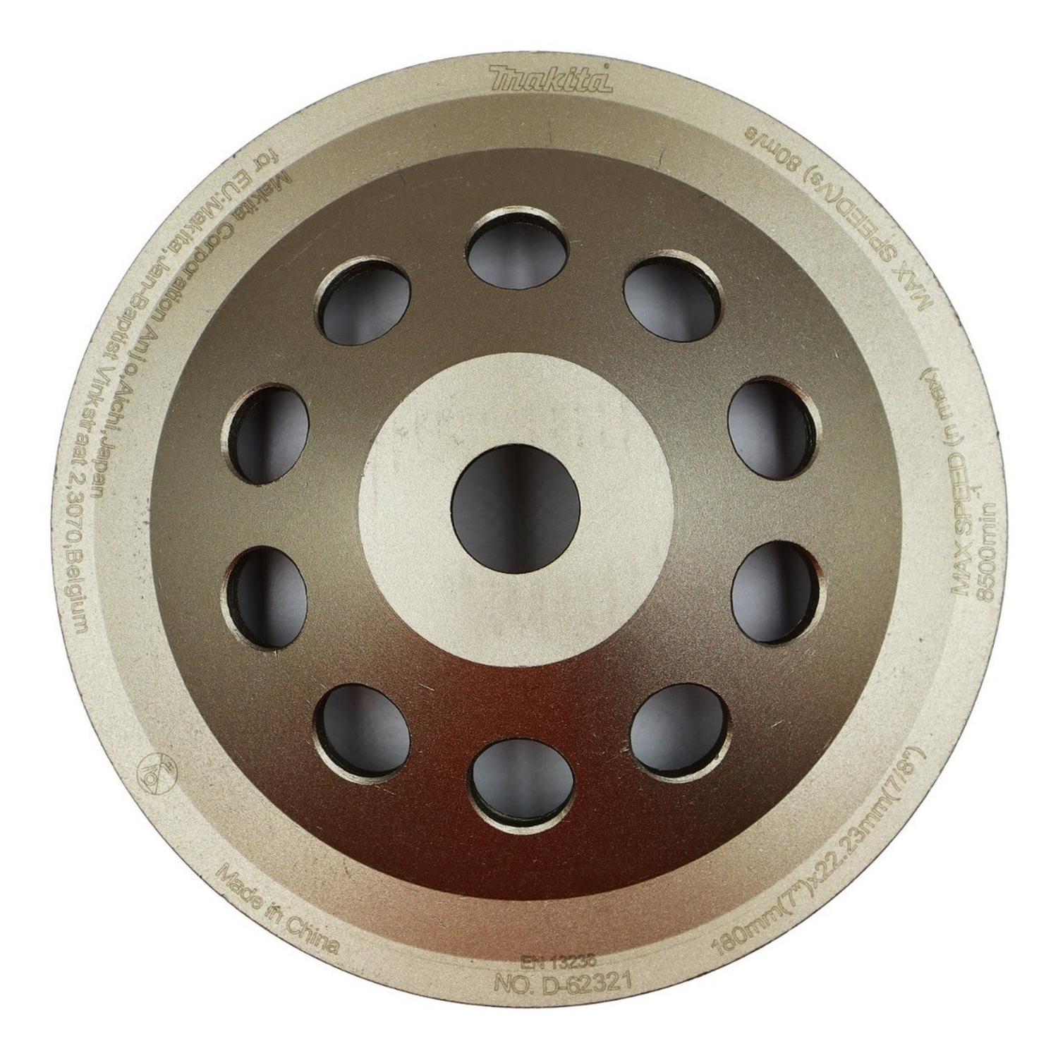 Copa Diamantada 180mm (7'') Concreto - Makita - Herram.cl