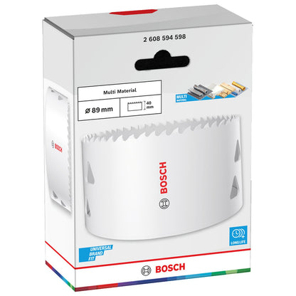 Sierra Copa BI-Metal Bosch Multi Material Ø 89mm (3-1/2'') - Herram.cl