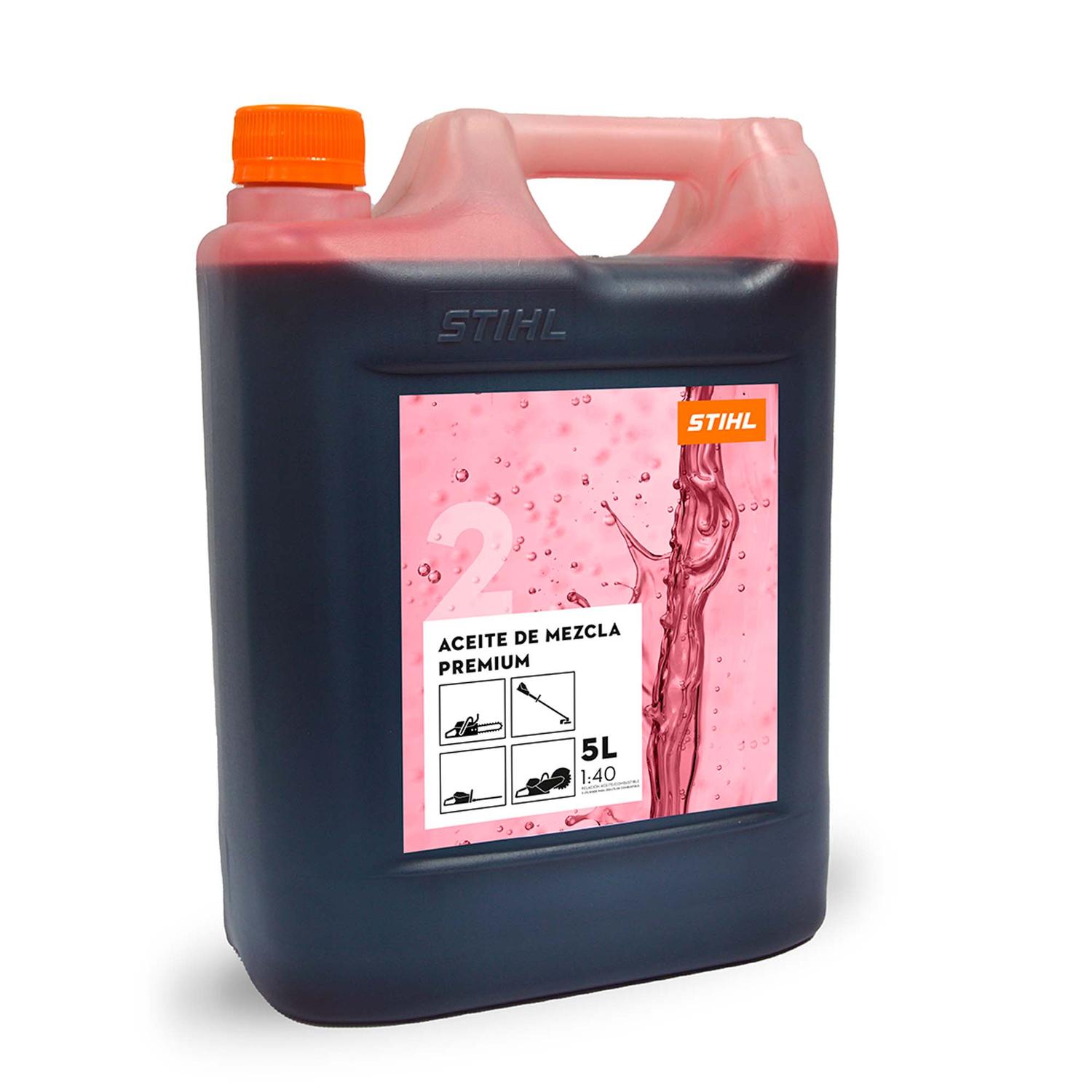 Aceite Mezcla Premium 2T / 1:40 / 5 L - Stihl - Herram.cl