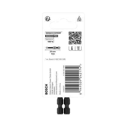 Puntas PRO Impact PZ3x55mm 2 Pzas - Bosch - Herram.cl