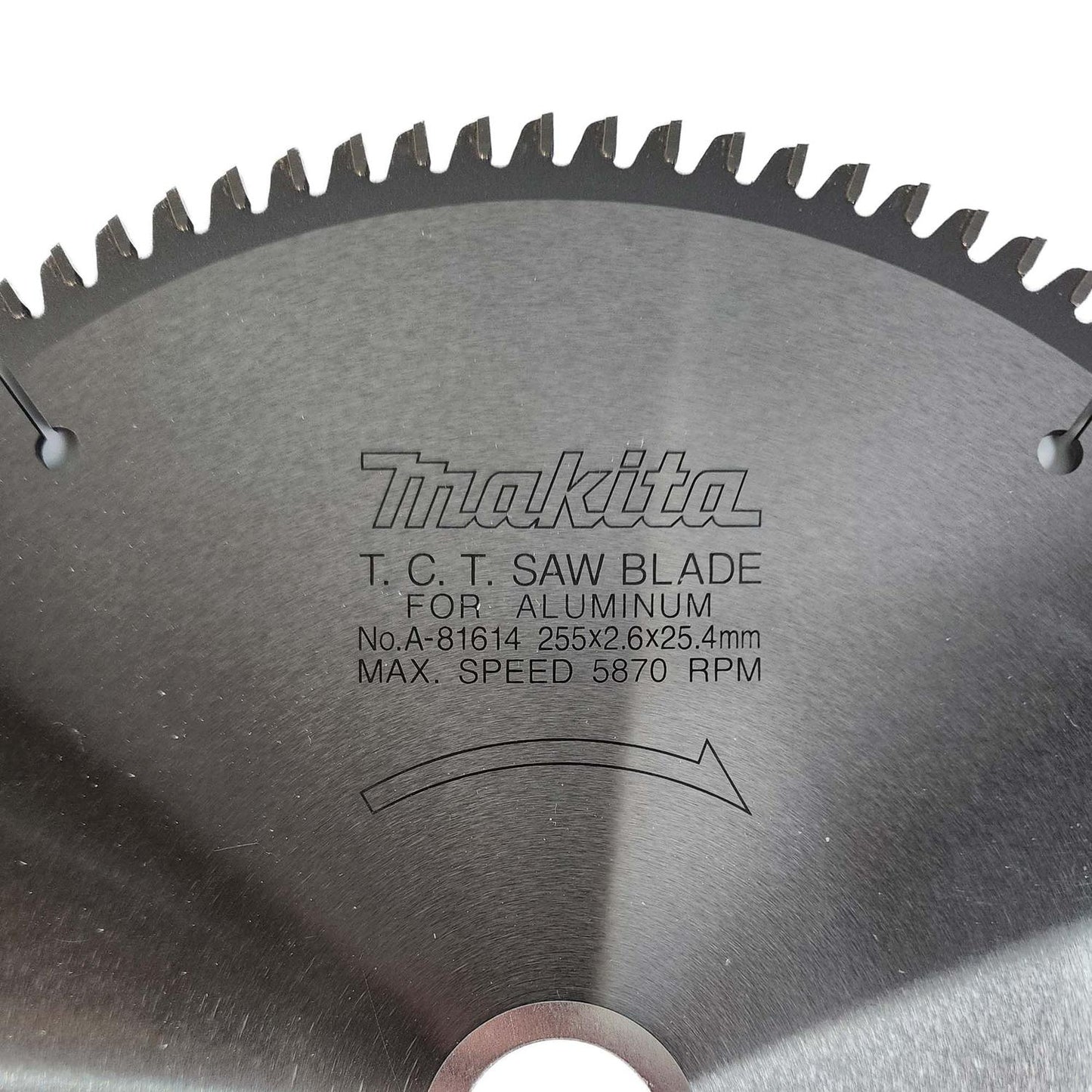 Disco De Sierra Para Aluminio 10''x25,4x2,6mm 100 D - Makita - Herram.cl