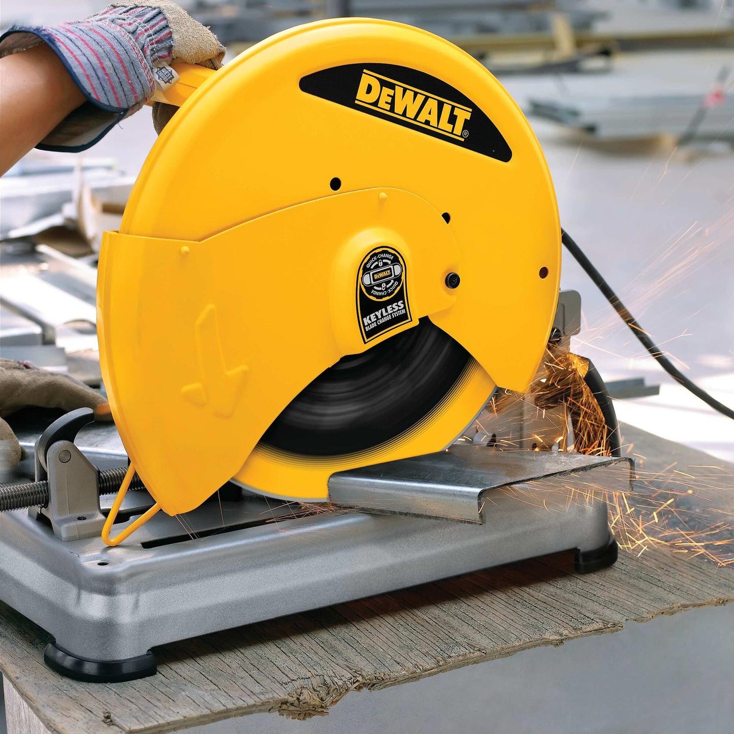Disco Diamantado EXTREME METAL 14'' Eje 1'' - DeWALT - Herram.cl