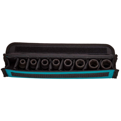 Juego de Dados de Impacto 1/2'' (8 - 21mm) 8 pzas - Makita - Herram.cl