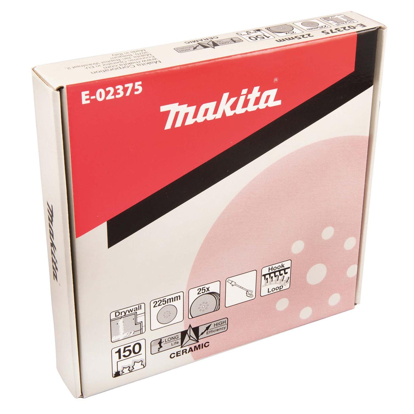 Discos De Lija Con Velcro 225mm (DSL800D) / 25 Pzas - Makita - Herram.cl
