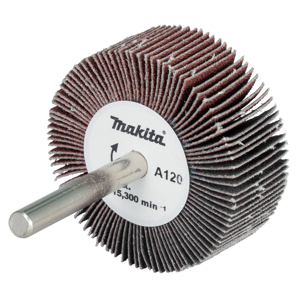 Rueda Traslapada 50x20mm Vástago 1/4'' - Makita - Herram.cl
