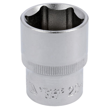 Dado Hexagonal Corto 1/2 Pulgada 22mm Yato YT-1215 - Herram.cl