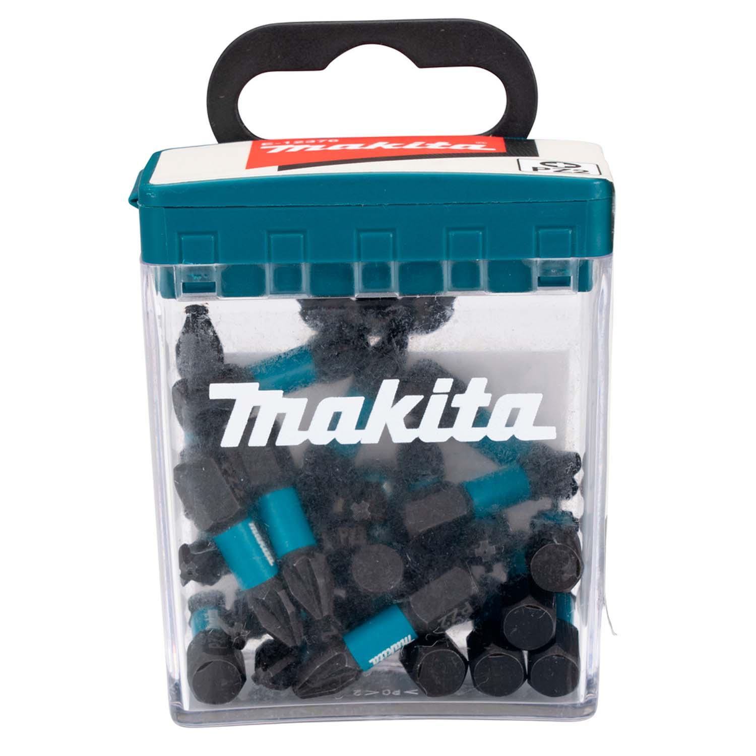Pack Puntas Impact Black PZ2x25mm 25 Pzas - Makita - Herram.cl