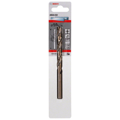 Broca Metal HSS - Co 10.0mm - Blister - Bosch - Herram.cl