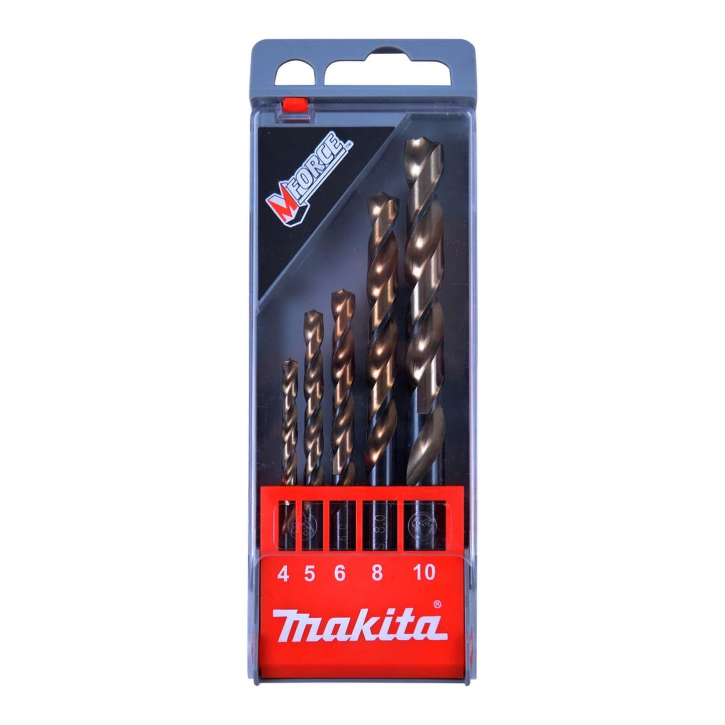 Set de 5 Brocas Metal HSS M - Force 4 - 10 mm - Makita - Herram.cl