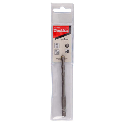 Broca Para Concreto 6x100mm (Toma Hex. 1/4'') - Makita - Herram.cl