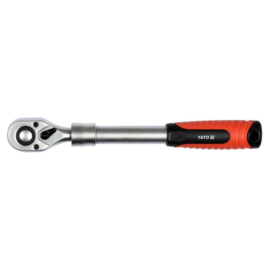 Chicharra Extensible Cuadrante 1/4'' 150 - 200mm- Yato - Herram.cl