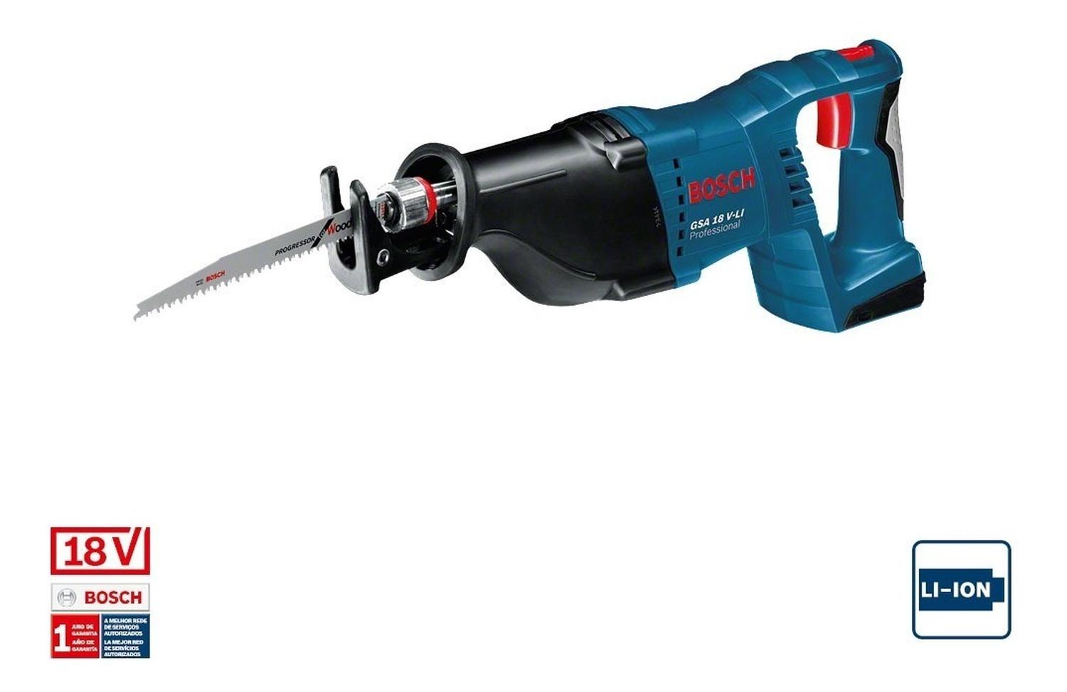 Sierra Sable Bosch Gsa 18v - li Bare Tool - Herram.cl