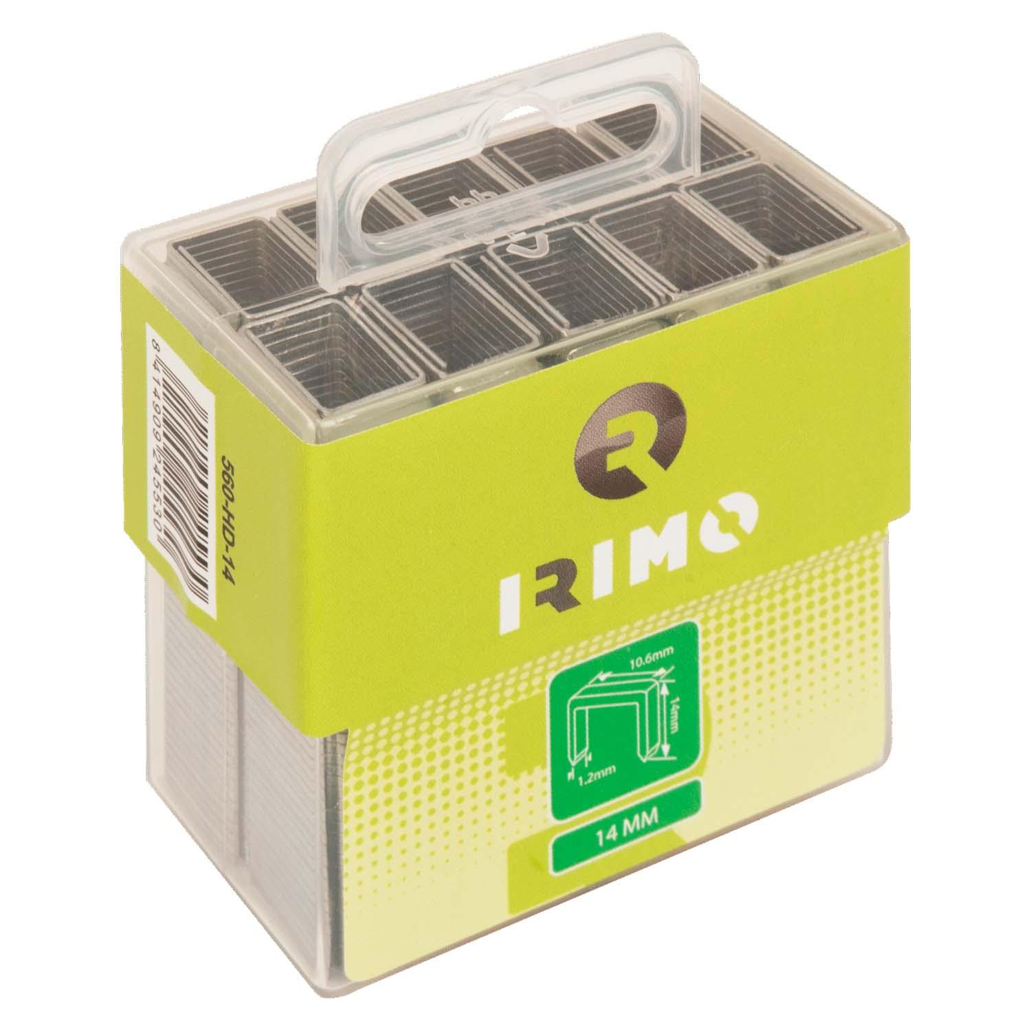 Grapas Heavy Duty 6mm 1.000 Pzas - Irimo - Herram.cl