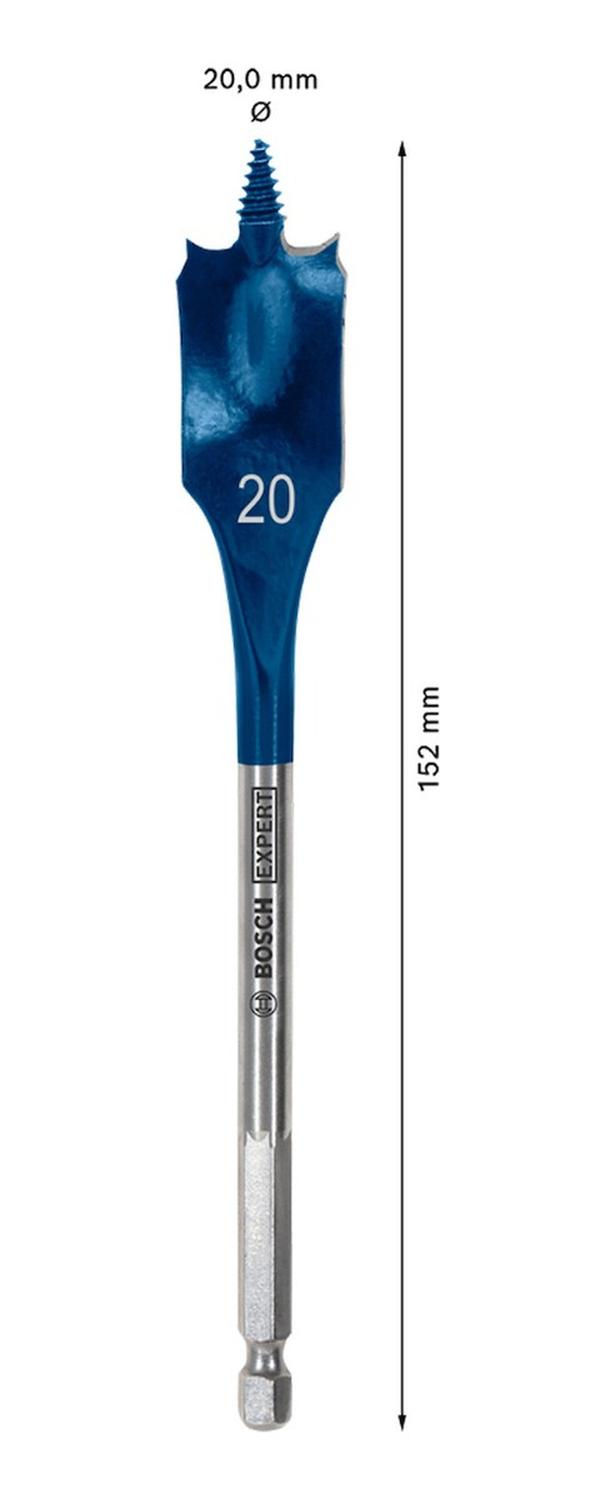 Broca Paleta Expert Self Cut Speed 20 X 152mm – Bosch - Herram.cl